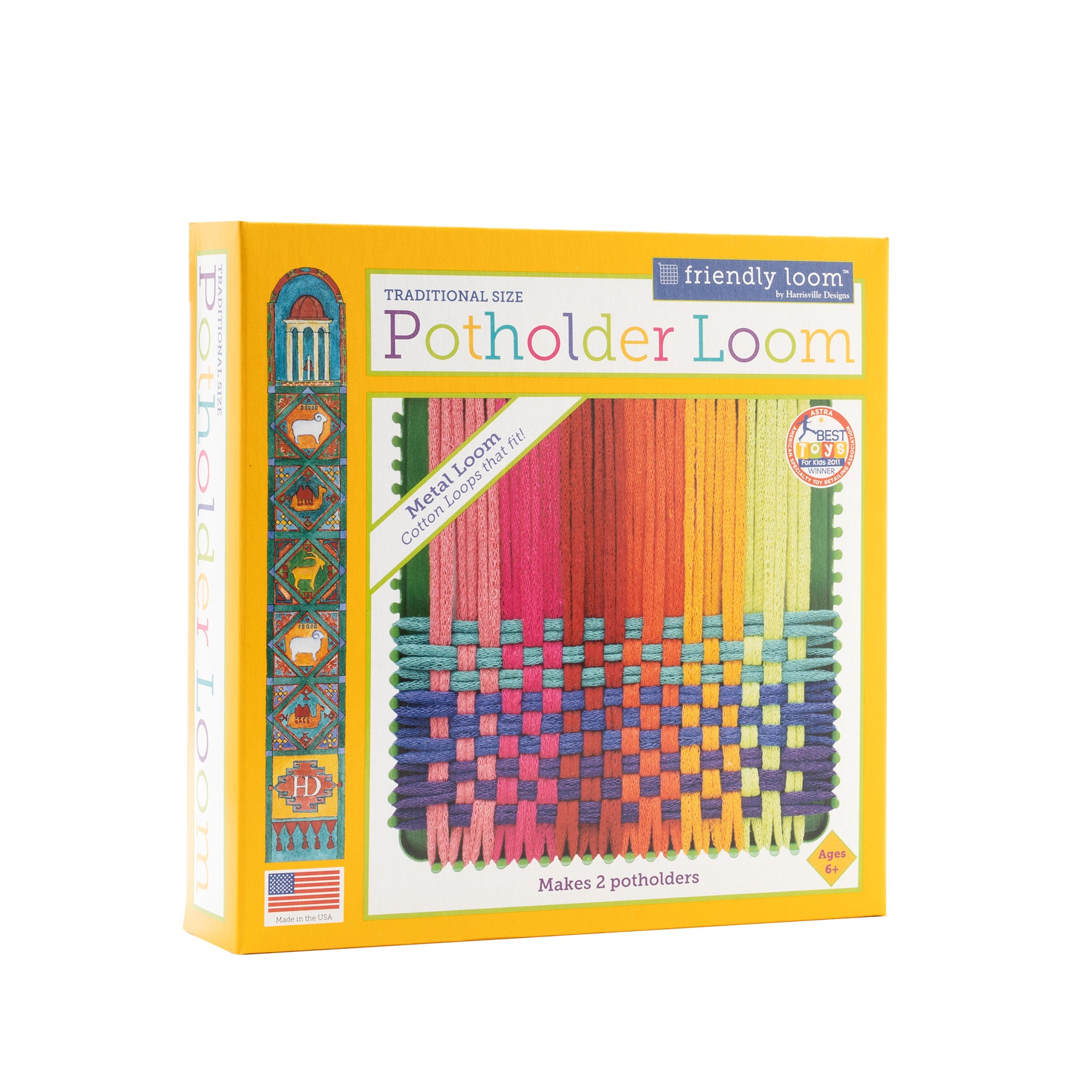 Friendly Loom: Party Pack Traditional Weaving Loops 7 Size – CinDWood Looms