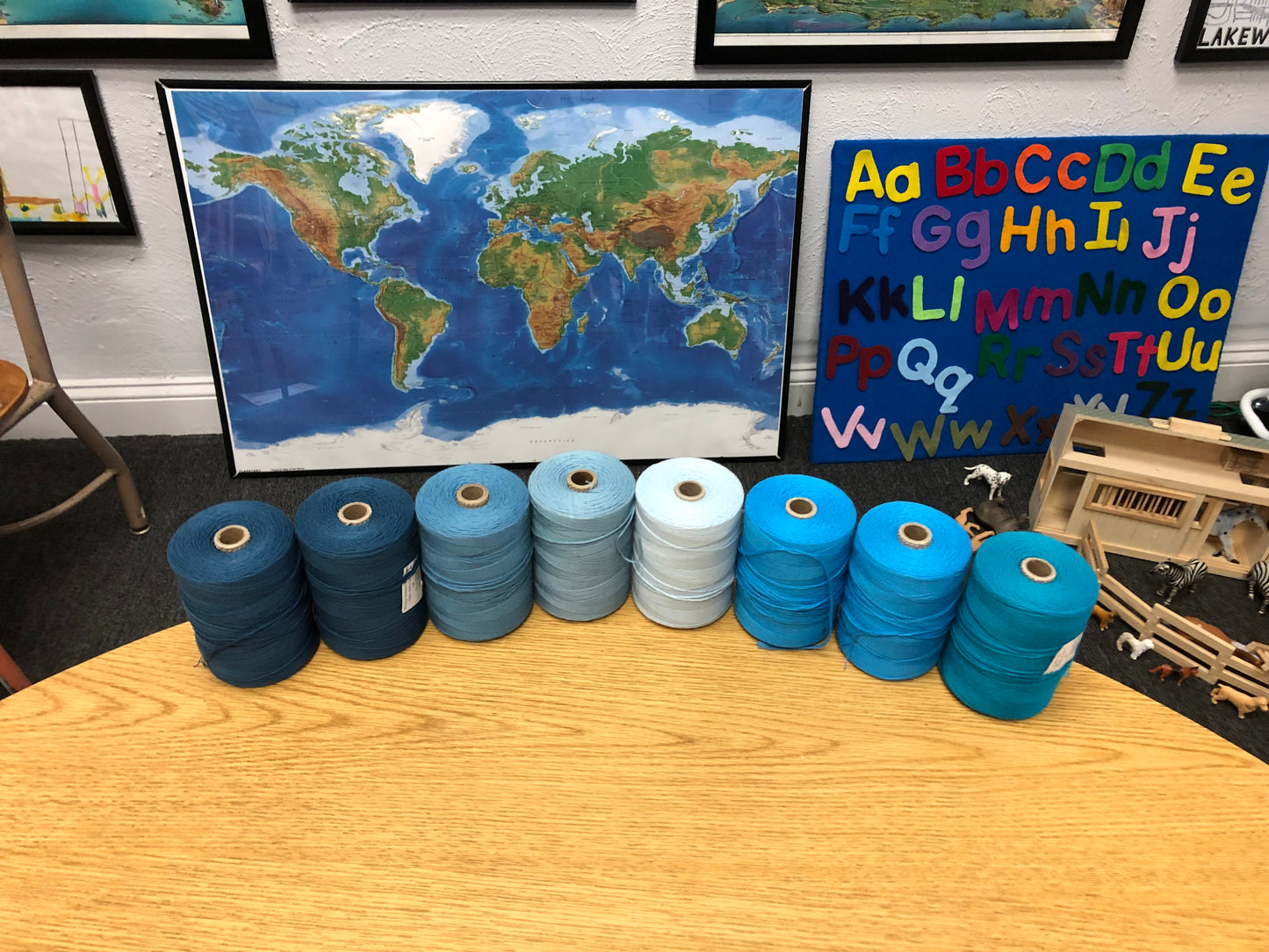 Maurice Brassard 8/4 Weaving Cotton 53 Colors available