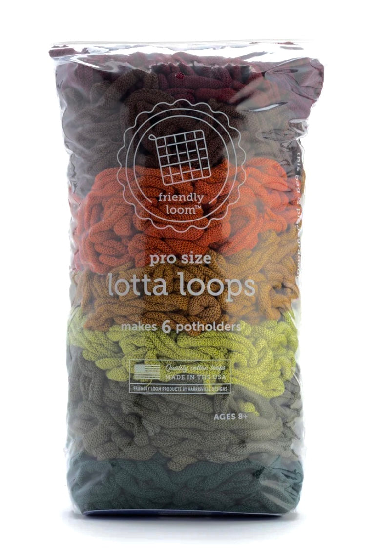 Friendly Loom Lotta Loops - Pro Size - Earthtones